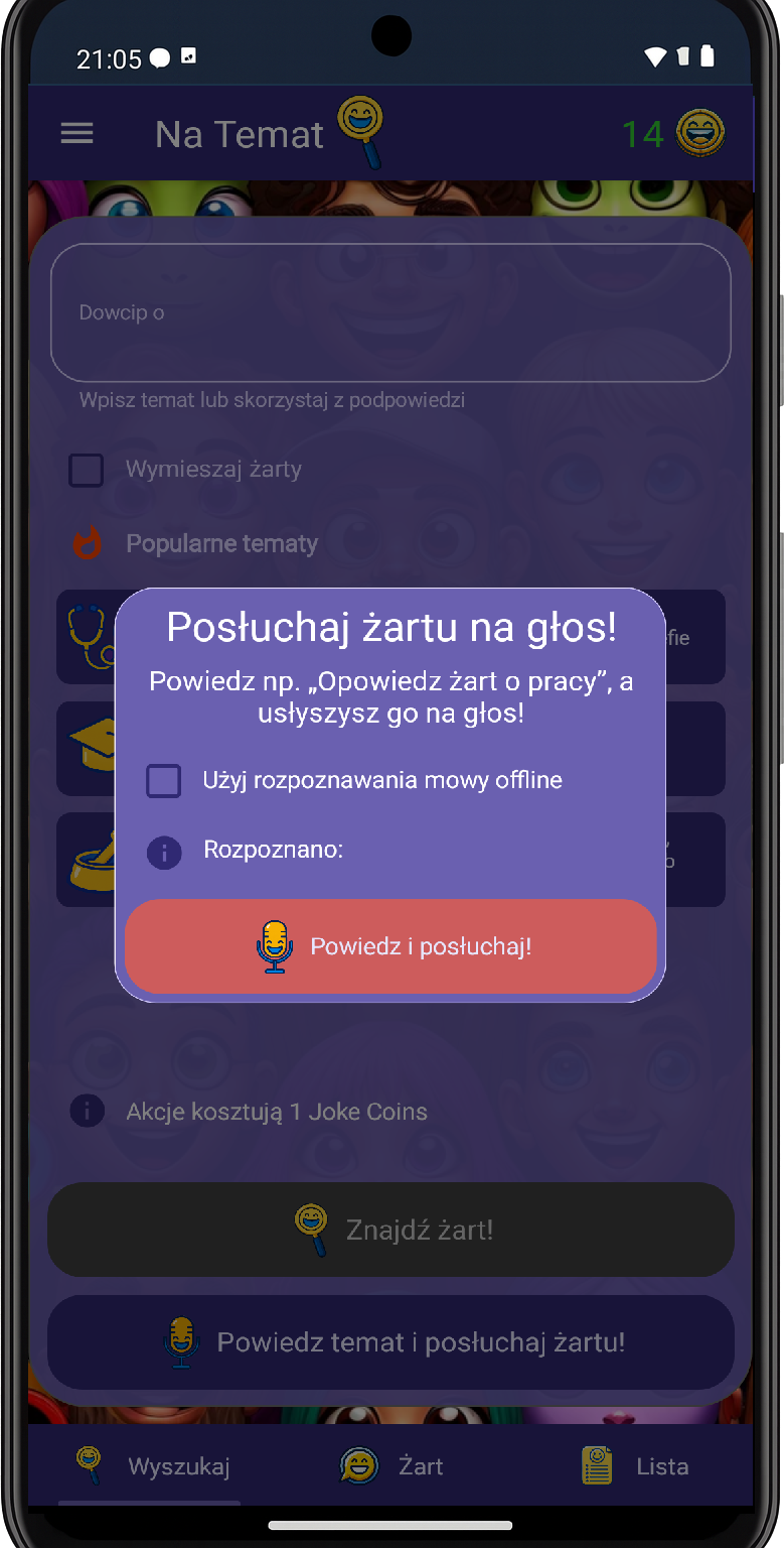 Przykład Powiedz i Posłuchaj